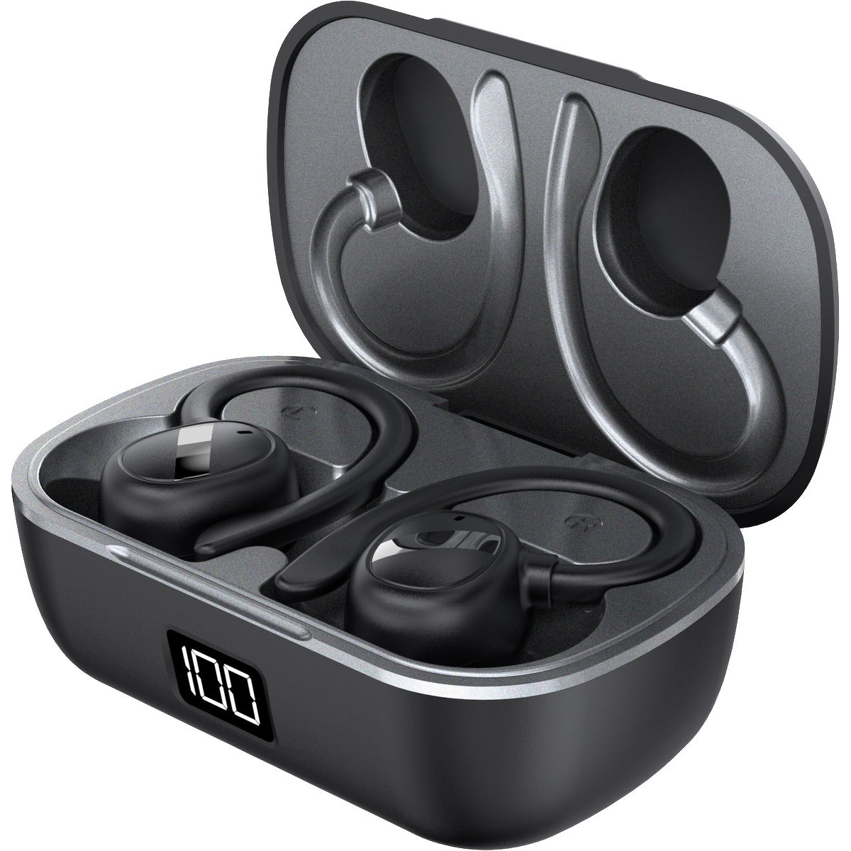 iHome® XT-82 True Wireless Earbuds & Charger Case