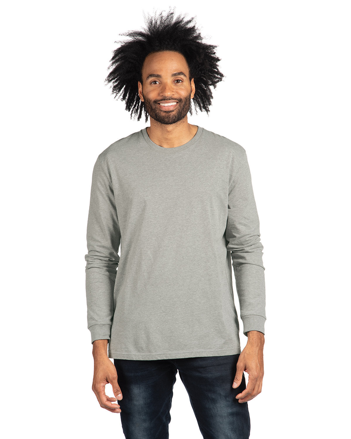 000047 NEXT LEVEL APPAREL Unisex CVC Long-Sleeve T-Shirt
