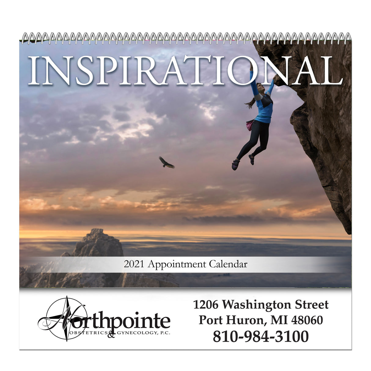 Spiral Bound Wall Calendar (Inspiration)