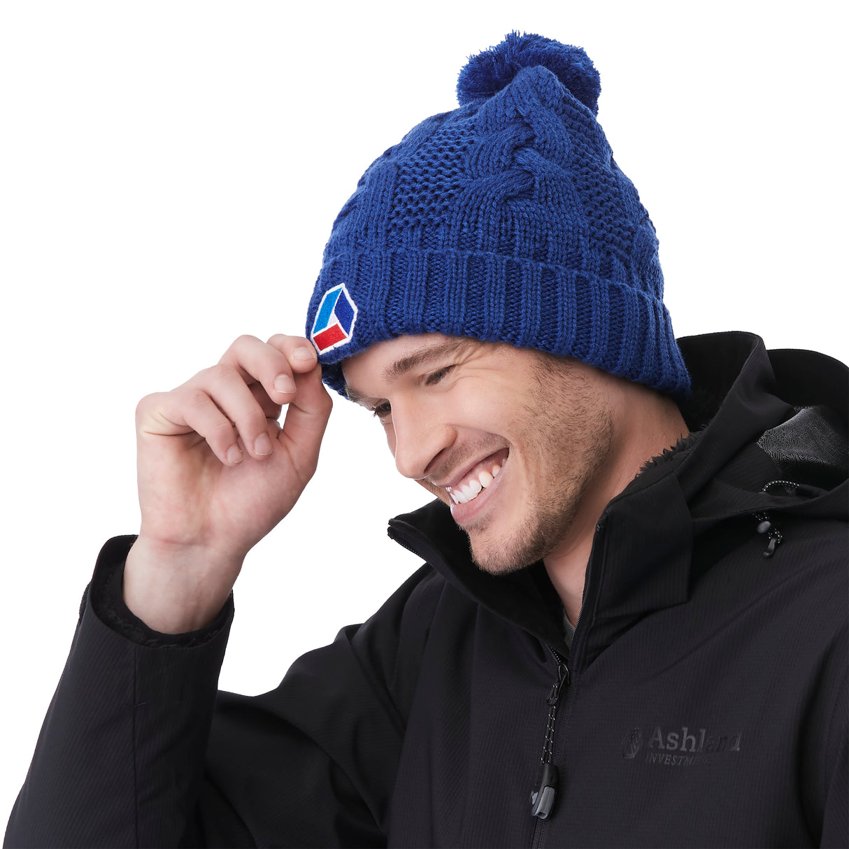 Unisex DIVERGENT Knit Pom Beanie