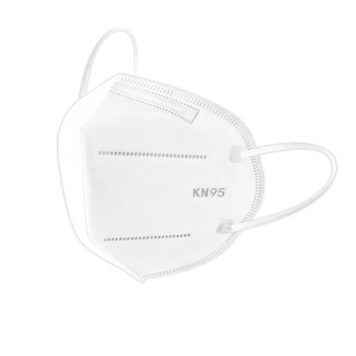 Individually Polybagged KN95,5-Ply Face Masks, FDA EUA List, Full color Transfer logo left side