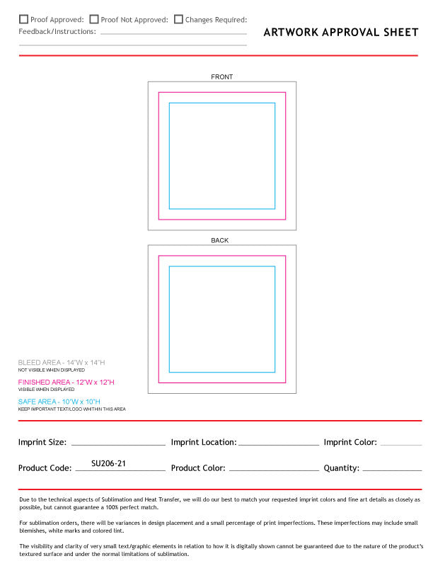 Colored Sublimated Rally, Skate Towels with Jersey stripes, 12x12, Sublimated Edge to Edge 2 sides