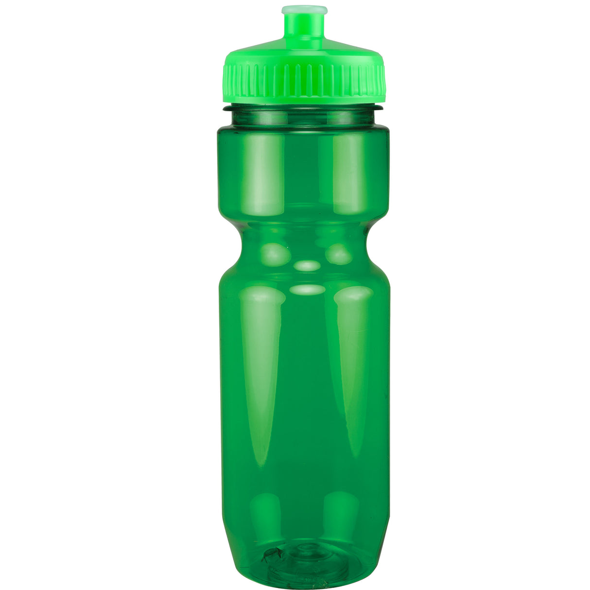 22 Oz. Translucent Bike Bottle w/ Push Pull Lid
