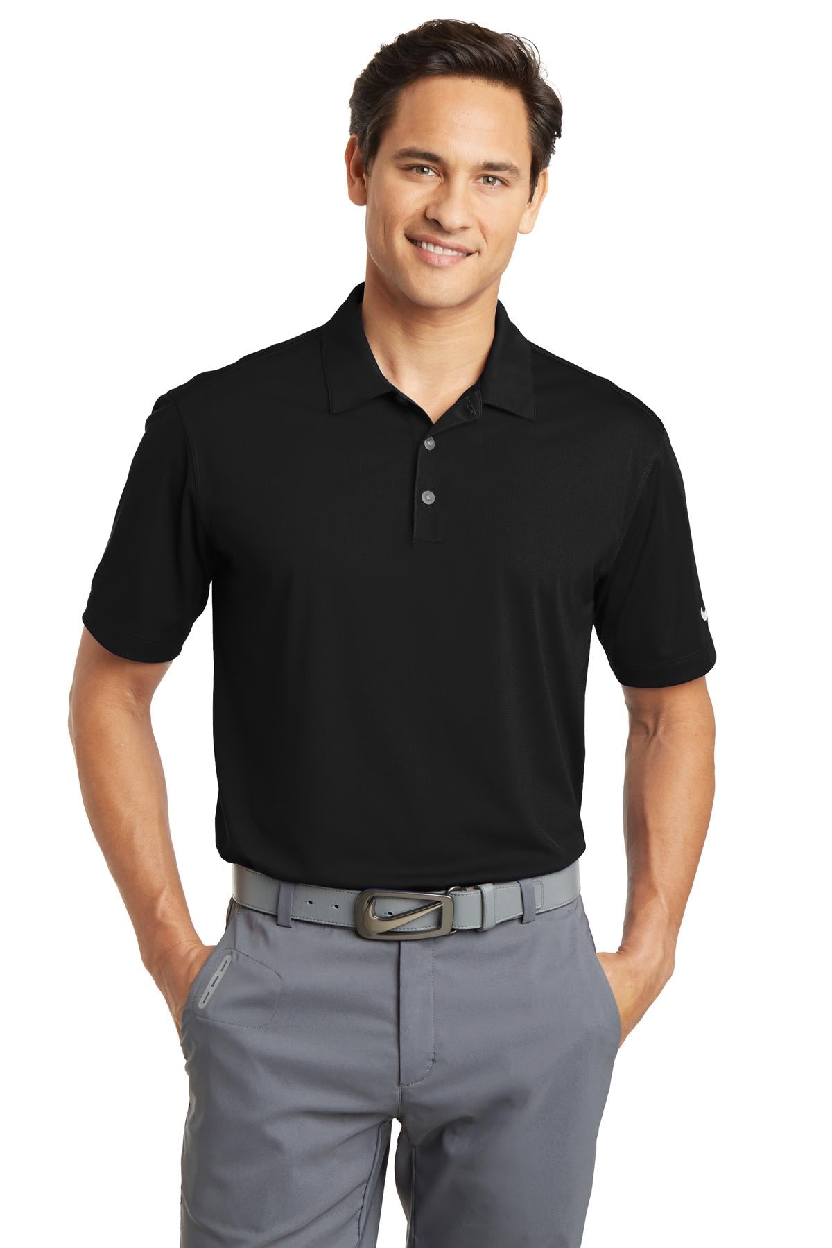 Nike Adult Dri-Fit Vertical Mesh Polo Shirt