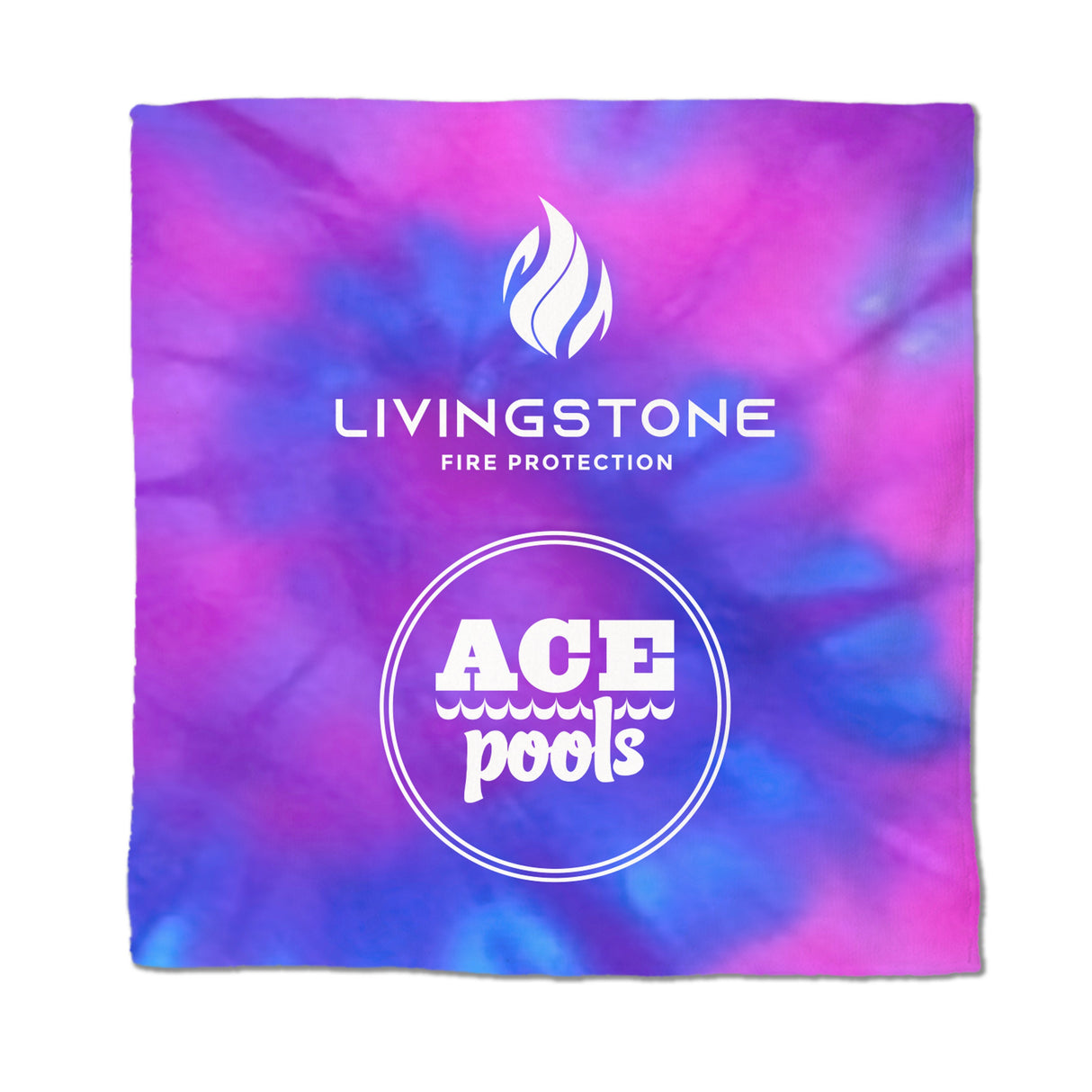 Sublimated Microfiber Rally Towel 16"x16"