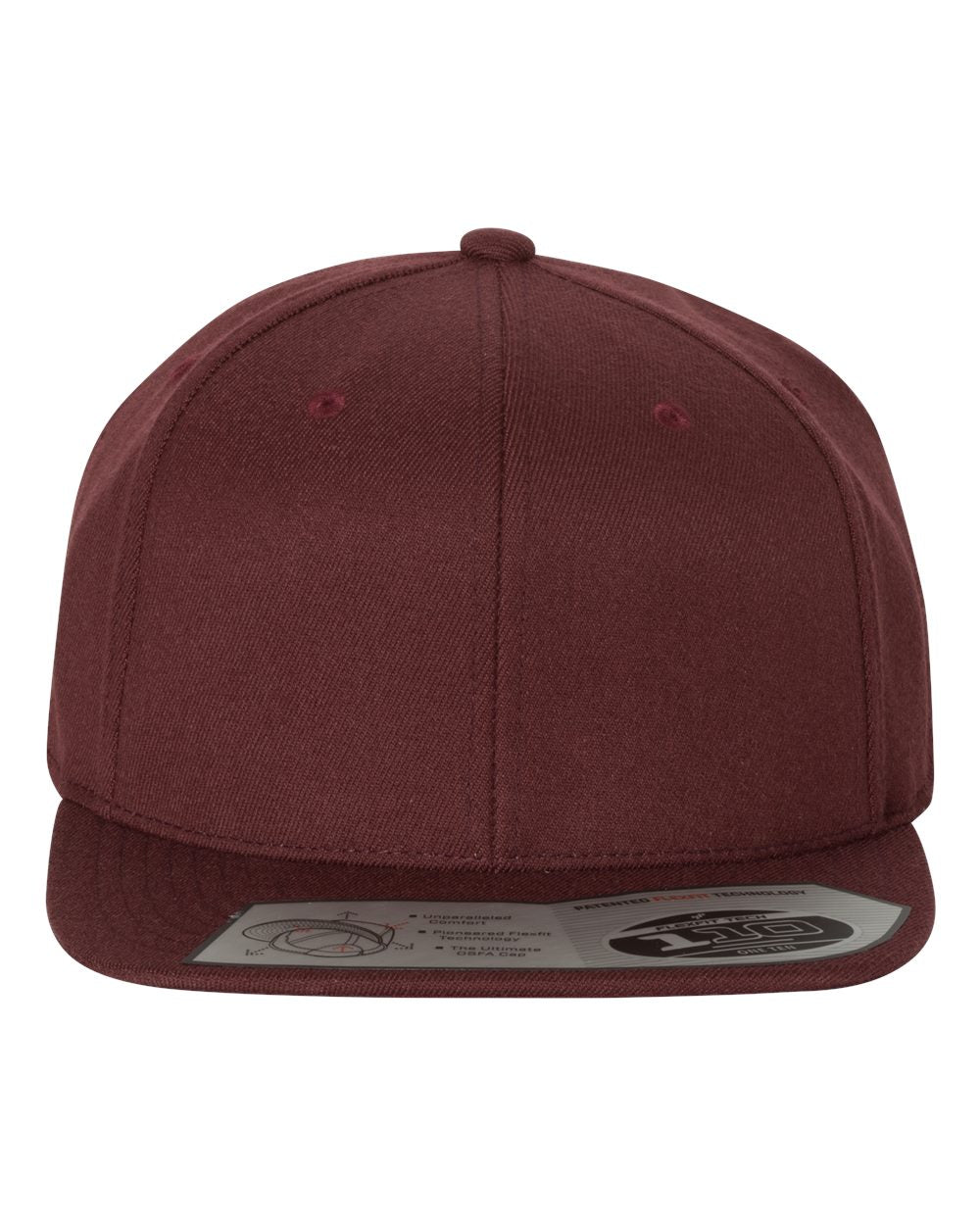 000471 Flexfit® 110® Flat Bill Snapback Cap
