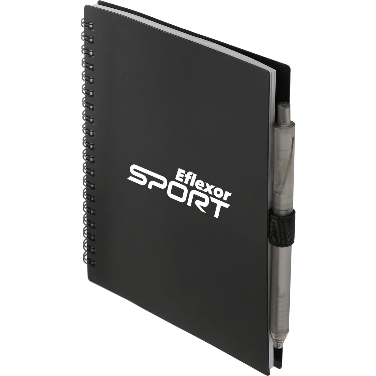 5.5" x 7" FSC Recycled Spiral Notebook w/ RPET Pe
