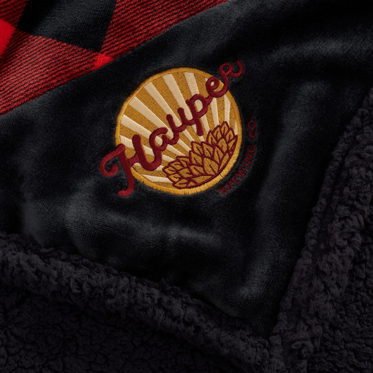 Field & Co.® Buffalo Plaid Sherpa Blanket
