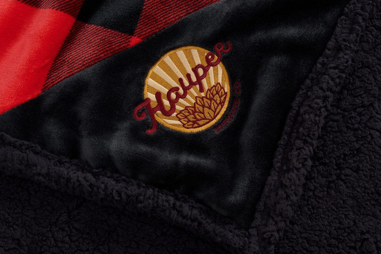 Field & Co.® Buffalo Plaid Sherpa Blanket