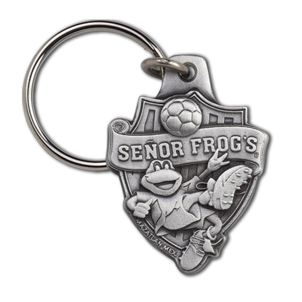 Solid Pewter Key Chain (2 Sq")