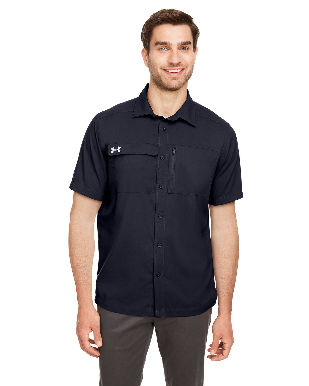 UNDER ARMOUR Men's Motivate Coach Woven Shirt