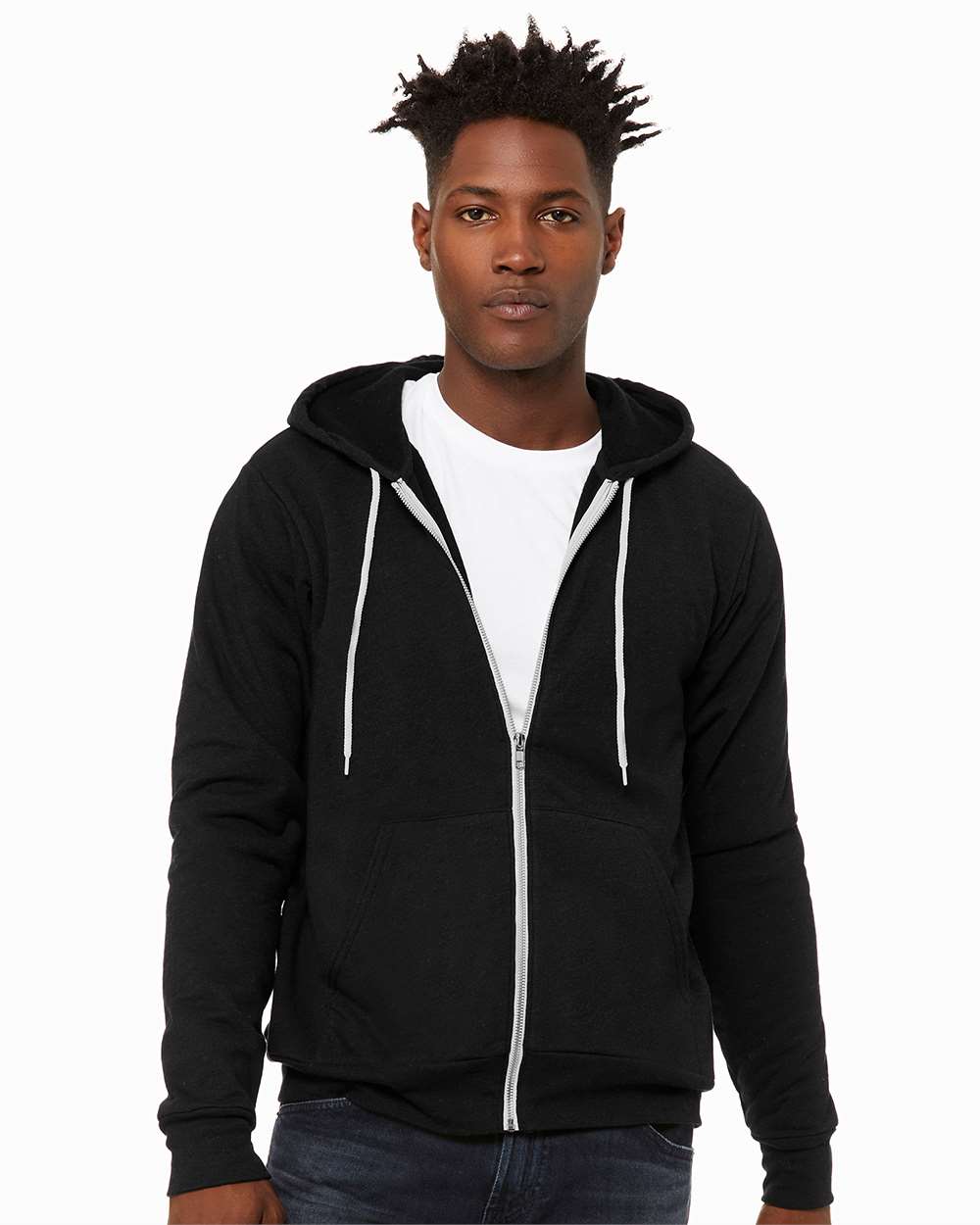 000035 Bella+Canvas® Unisex Sponge Fleece Full-Zip Hoodie