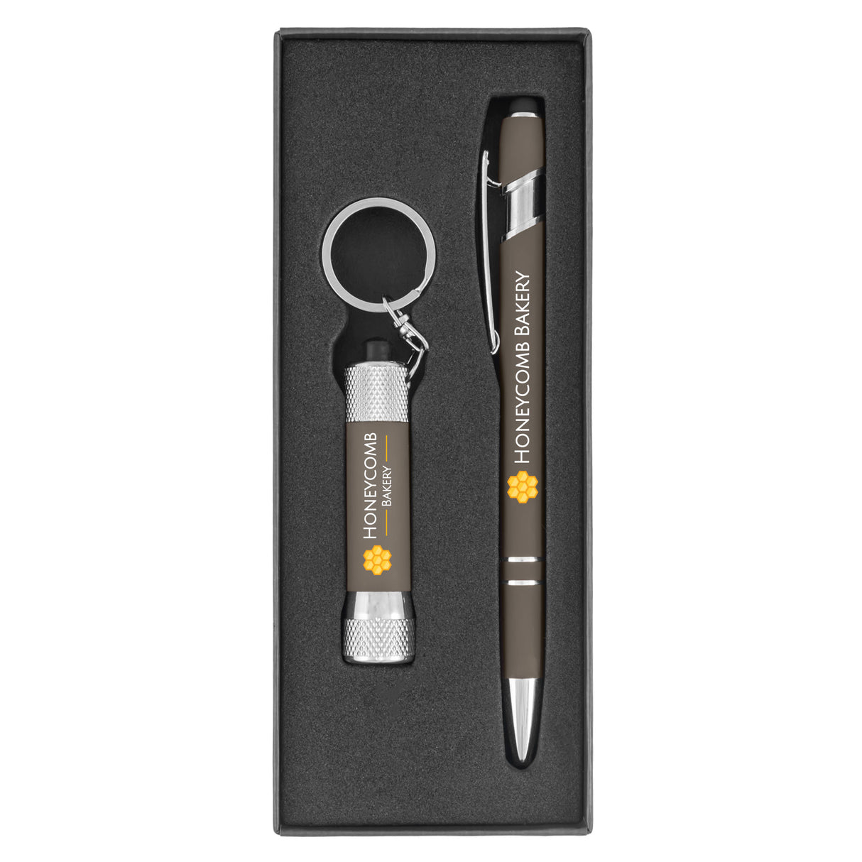 Ellipse & Chroma Softy - ColorJet - Full Color Metal Pen & Flashlight Gift Set