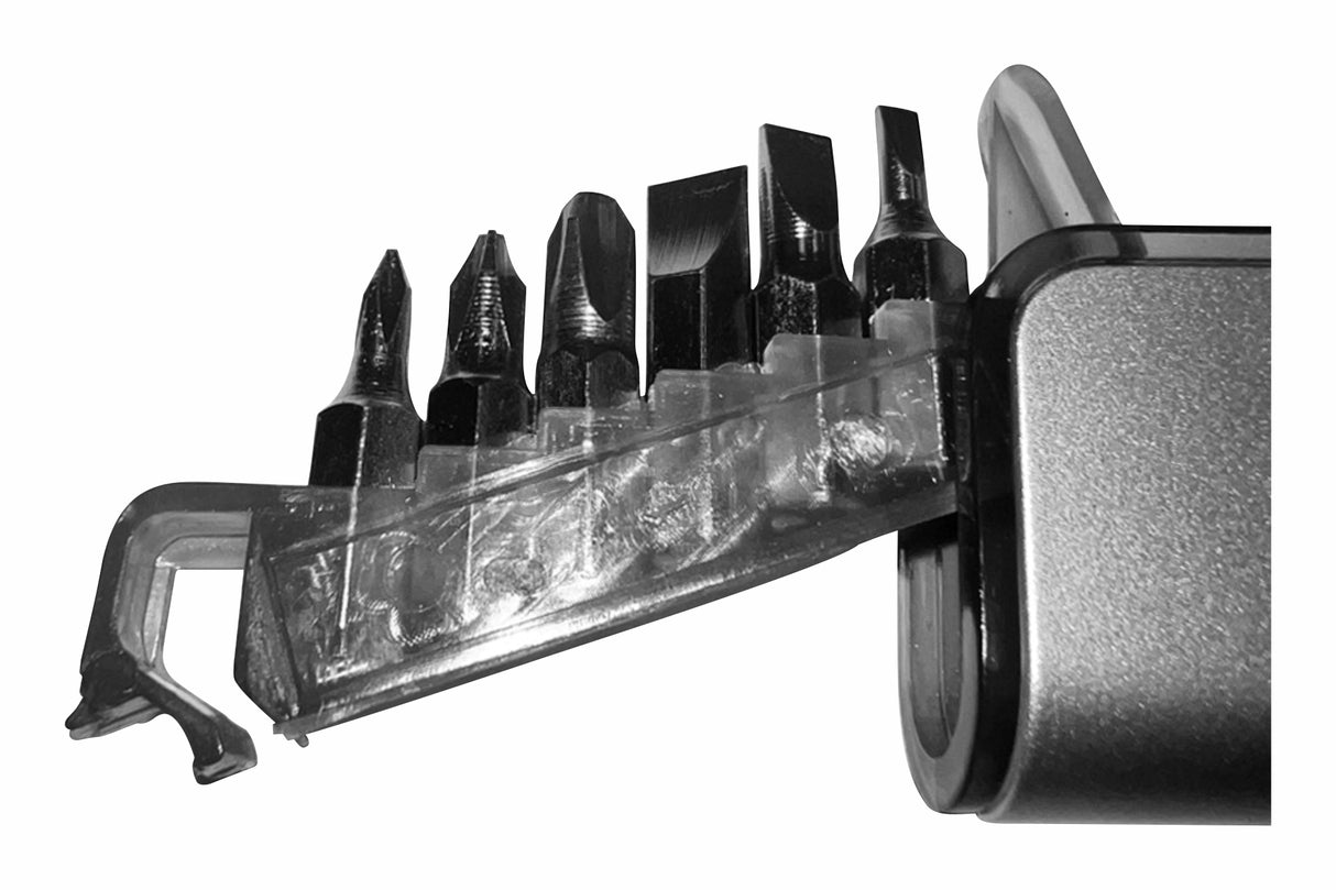 MT-009 Compact Handy Pocket Tool with Flashlight and Six Bits (3-5 Days)