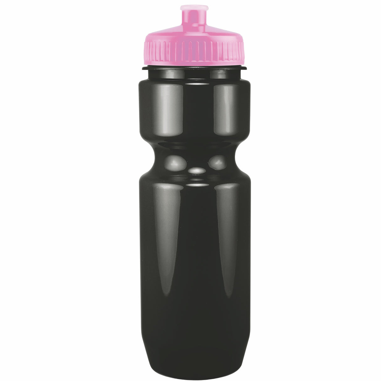 22 Oz. Bike Bottle w/ Push Pull Lid - Solid Colors