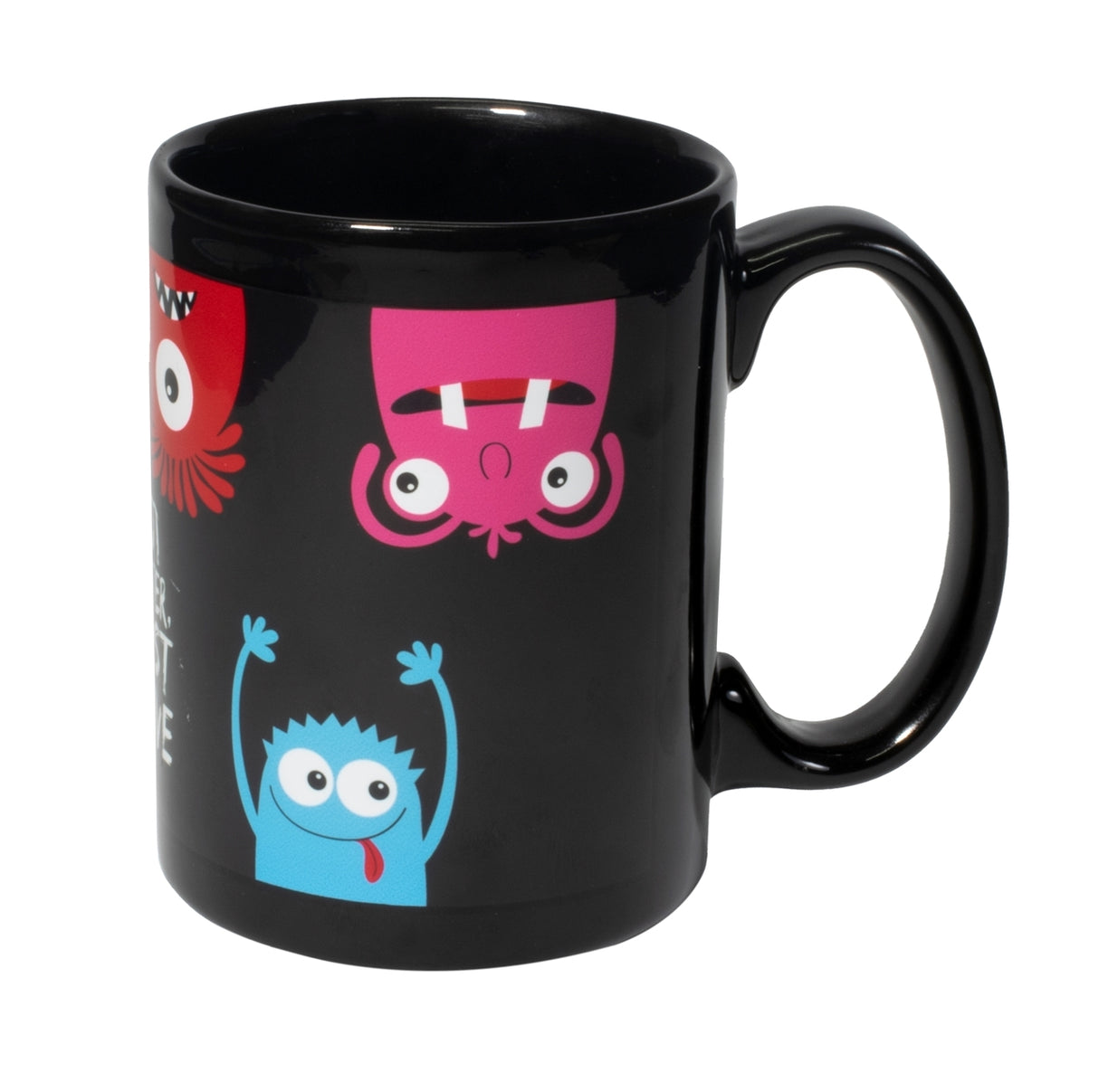 Hinton 14oz 2tone Black Sublimation mug in Ripple brown gift box