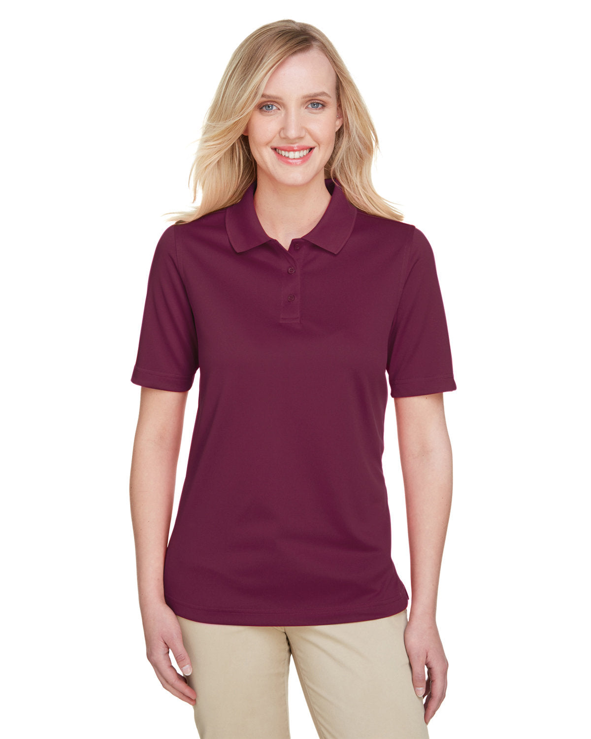 000175 Harriton Ladies' Advantage Snag Protection Plus Polo