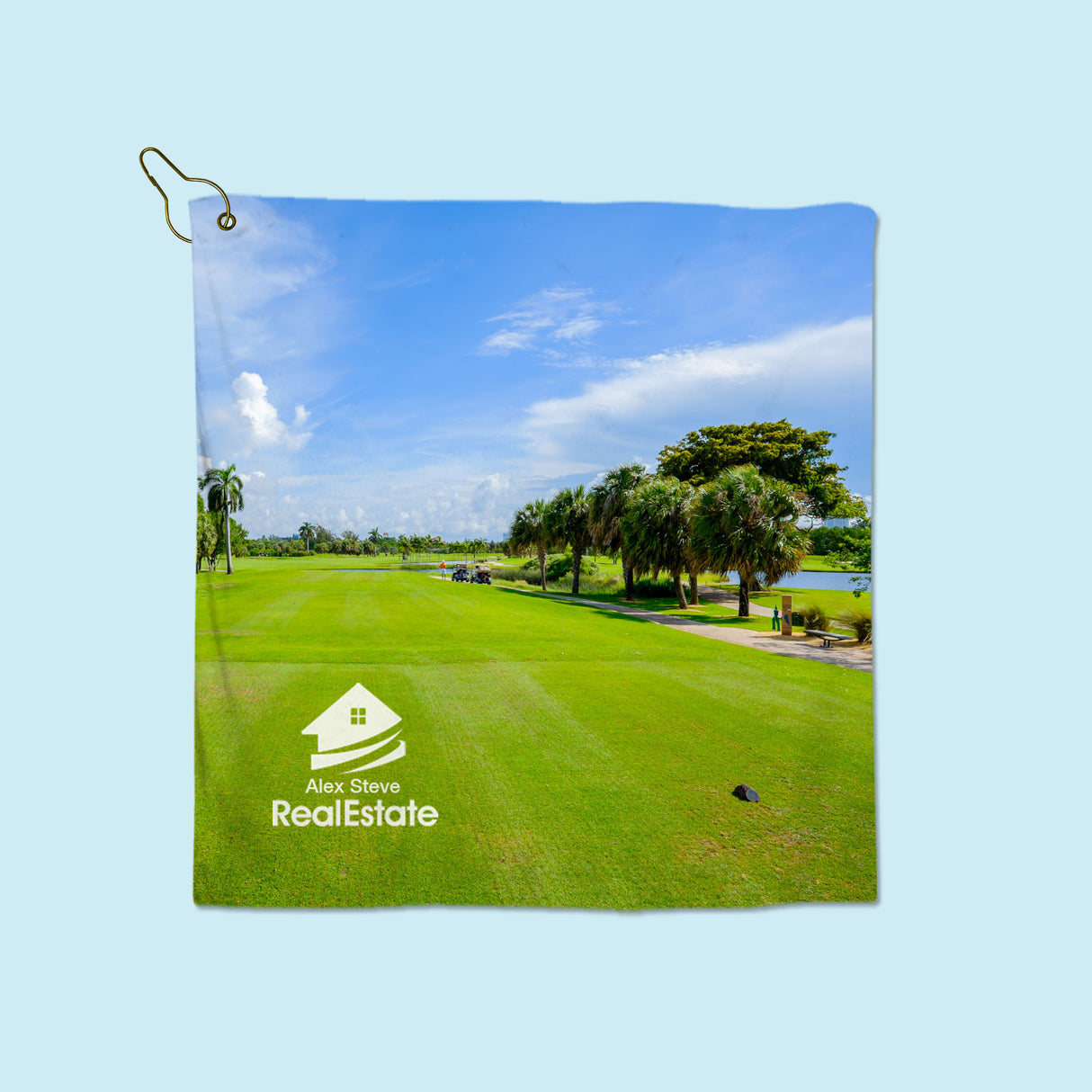 Sublimated Golf Towel 16"x16"