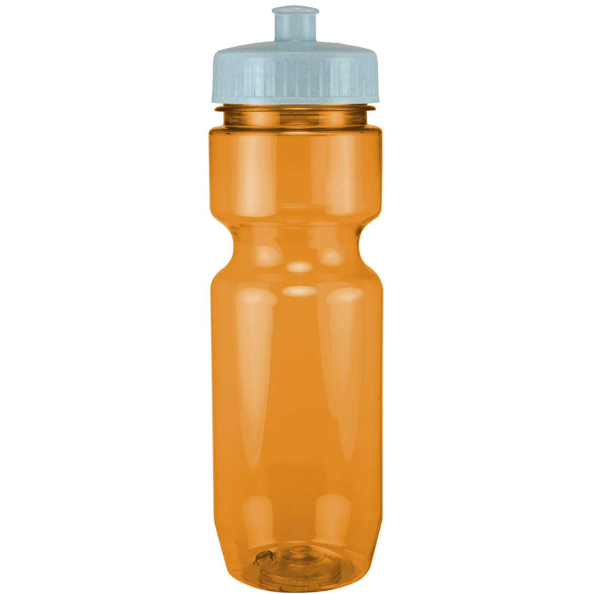 22 Oz. Translucent Bike Bottle w/ Push Pull Lid