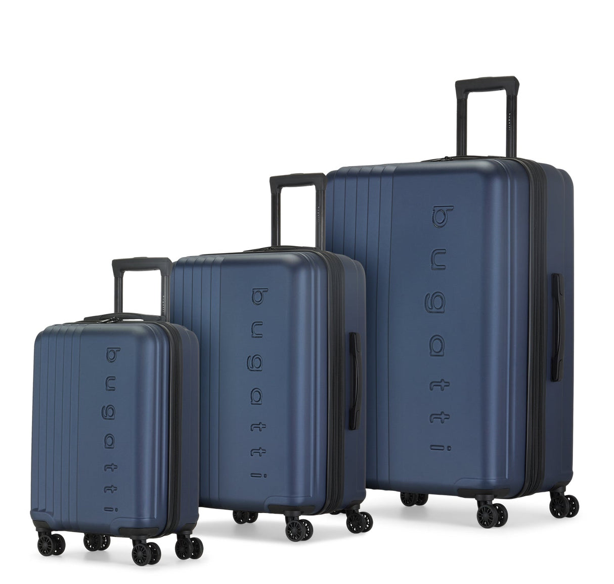 BUGATTI-THE CLASSIC COLLECTION- 3 pcs Hard Luggage Set