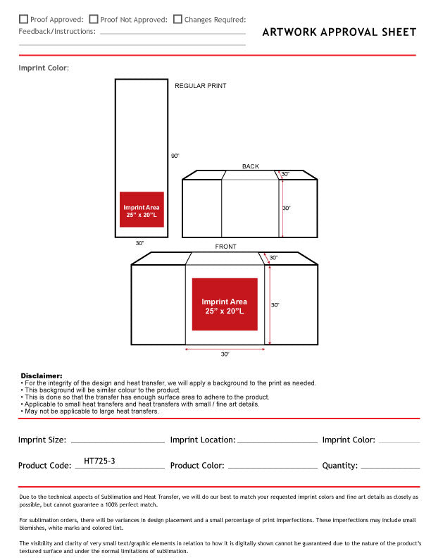 72 Hr Fast Ship - Polycotton Twill Table Runner, 30x90, Covers Front, Top and Back