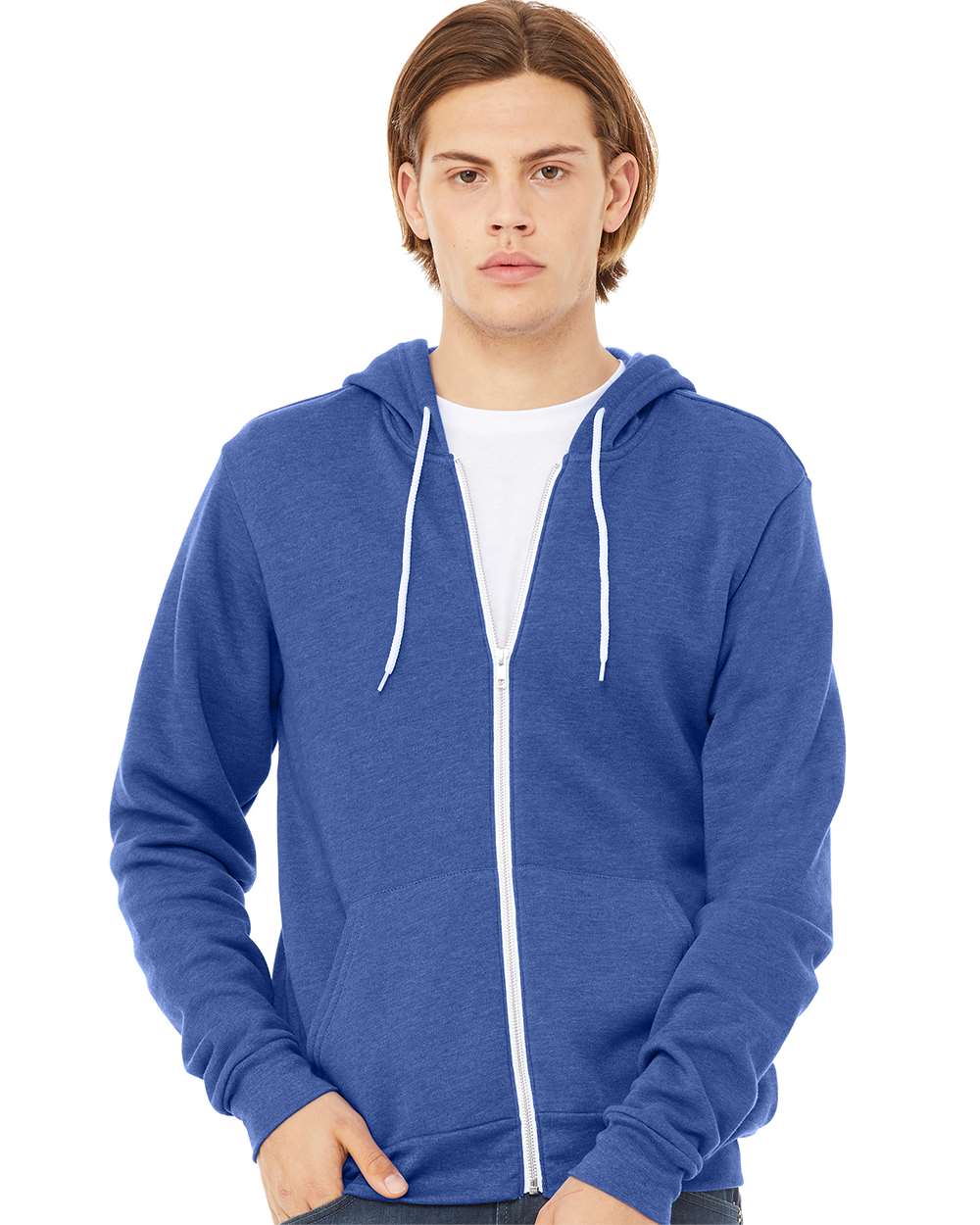 000035 Bella+Canvas® Unisex Sponge Fleece Full-Zip Hoodie