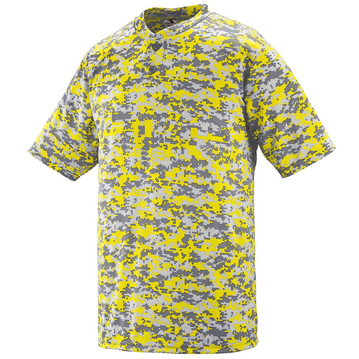 Digi Camo Wicking Two-Button Jersey