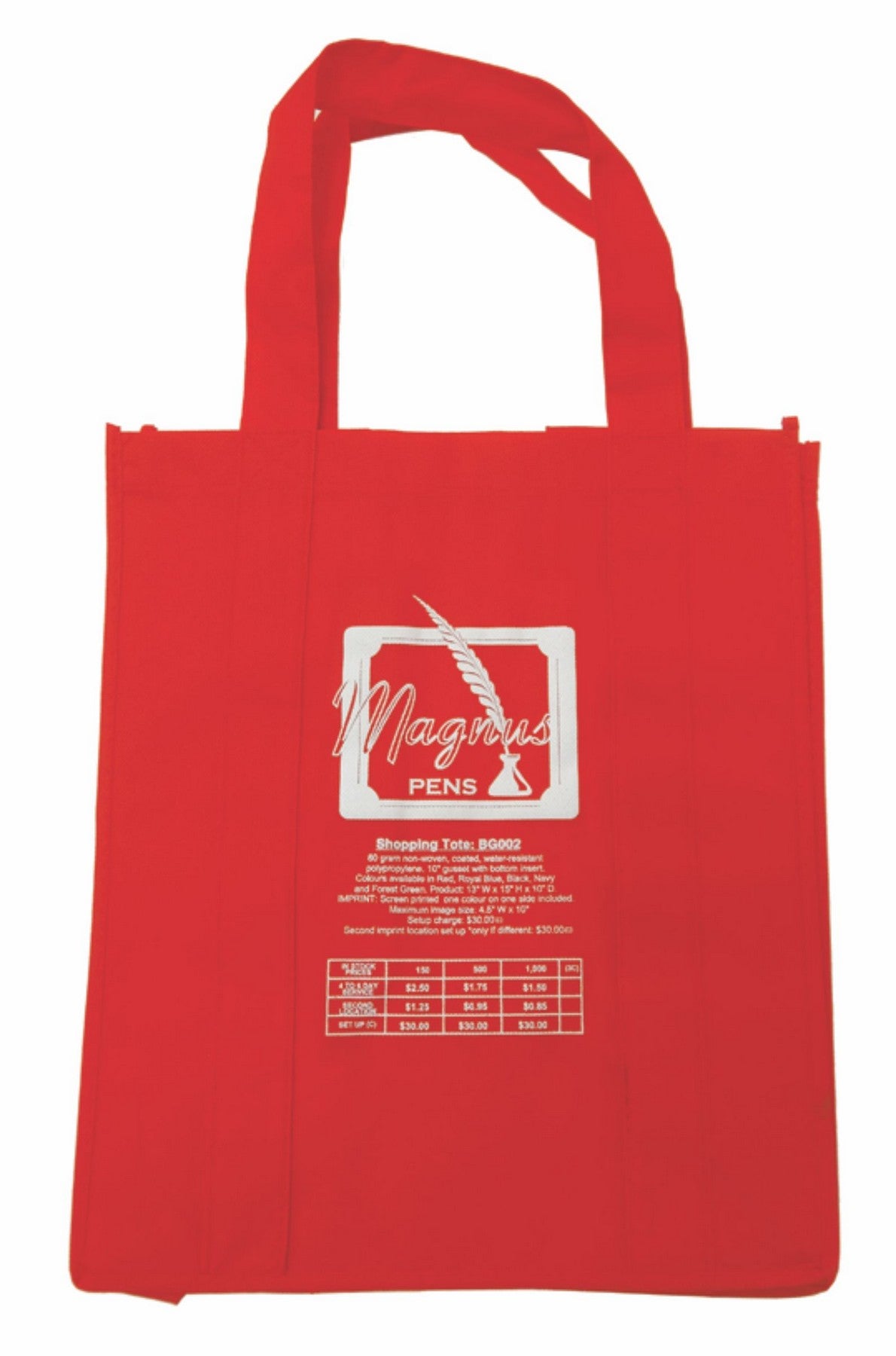000980 Shopping Tote (10-15 Days)