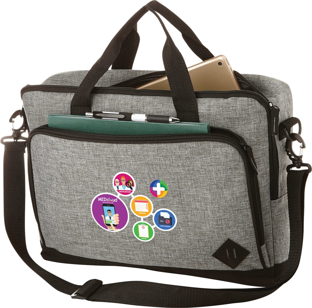 Graphite 15" Computer Briefcase