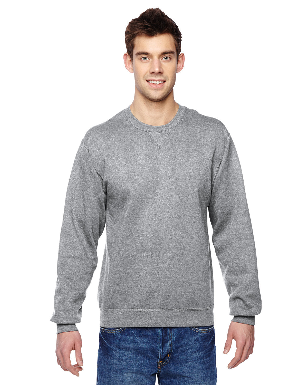 000526 Fruit of the Loom Adult SofSpun® Crewneck Sweatshirt