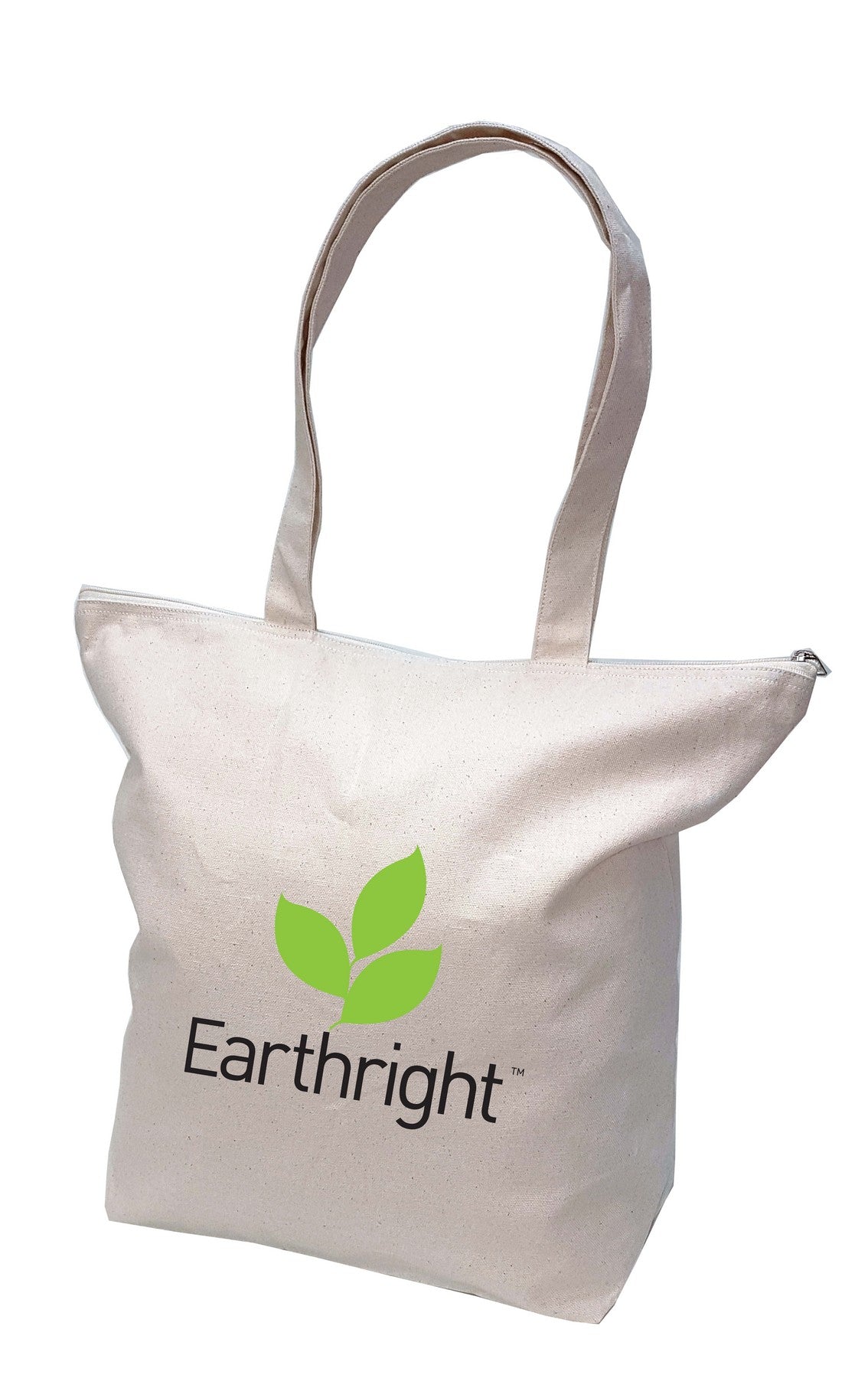 Deluxe Cotton Zipper Travel Tote