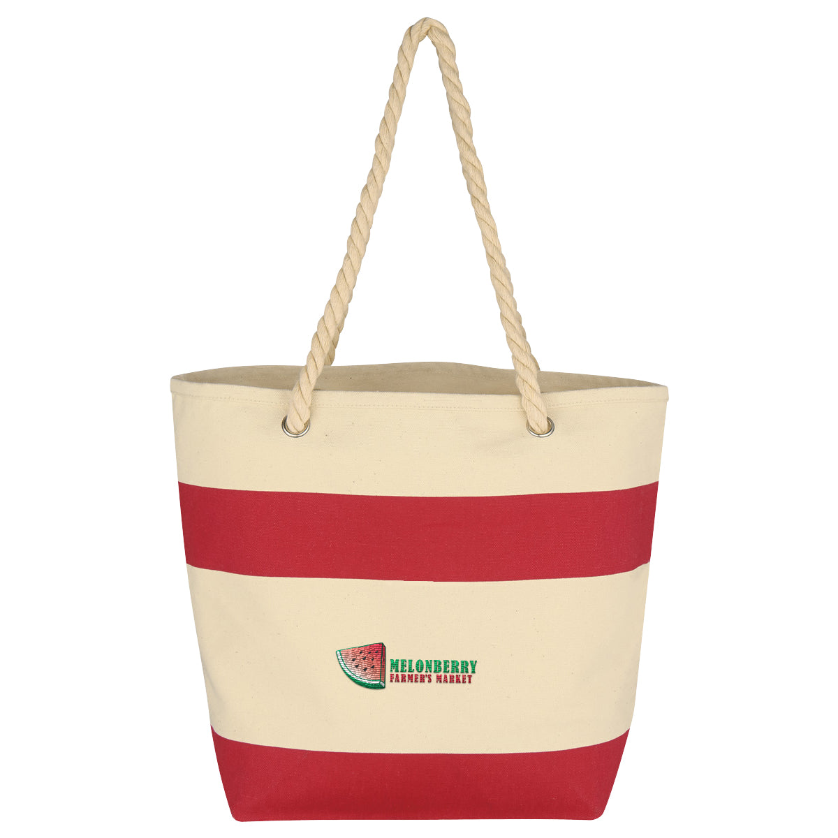 Cruising Tote Bag With Rope Handles