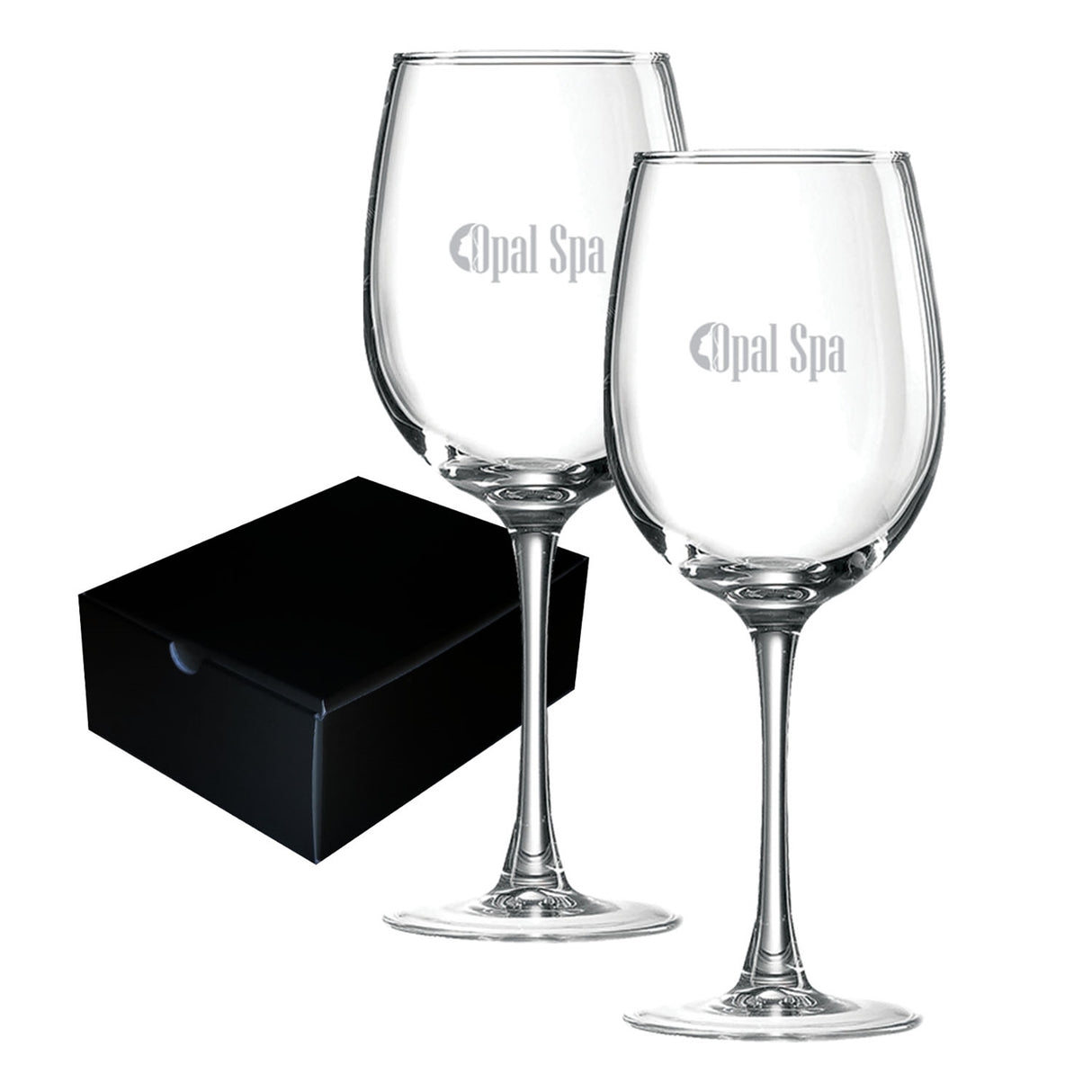 ~ Tuscany 19-1/4oz clear wine glass S/2 in an Ovation gift box