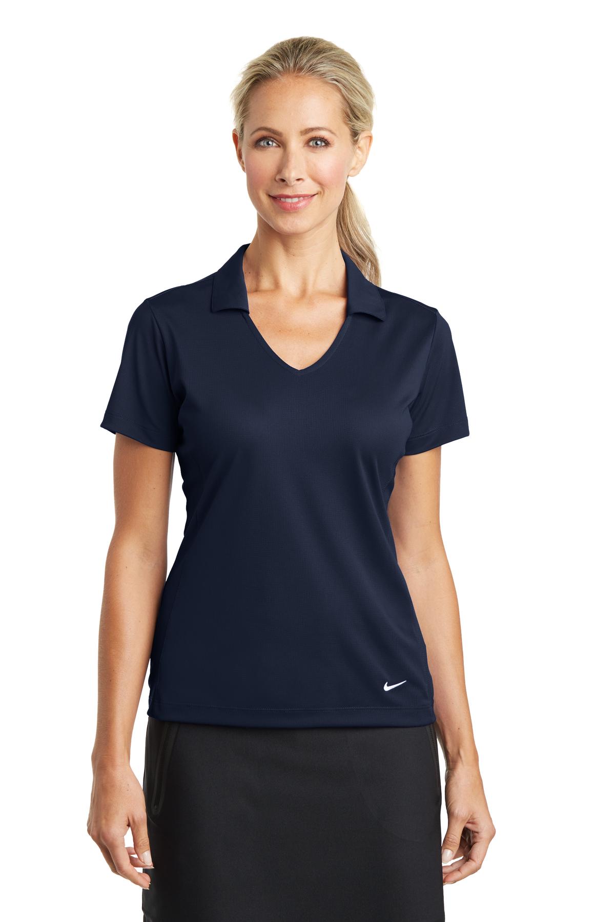 Nike Golf Ladies Dri-Fit Vertical Mesh Polo Shirt