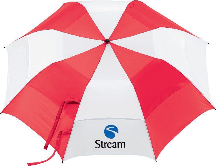 58" Vented Auto Open Folding Golf Umbrella