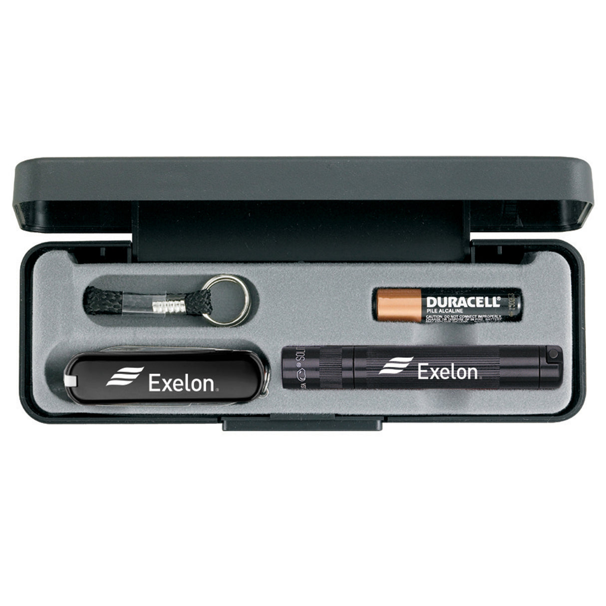 LED Maglite® Solitaire With Victorinox® Classic Swiss Army Knife