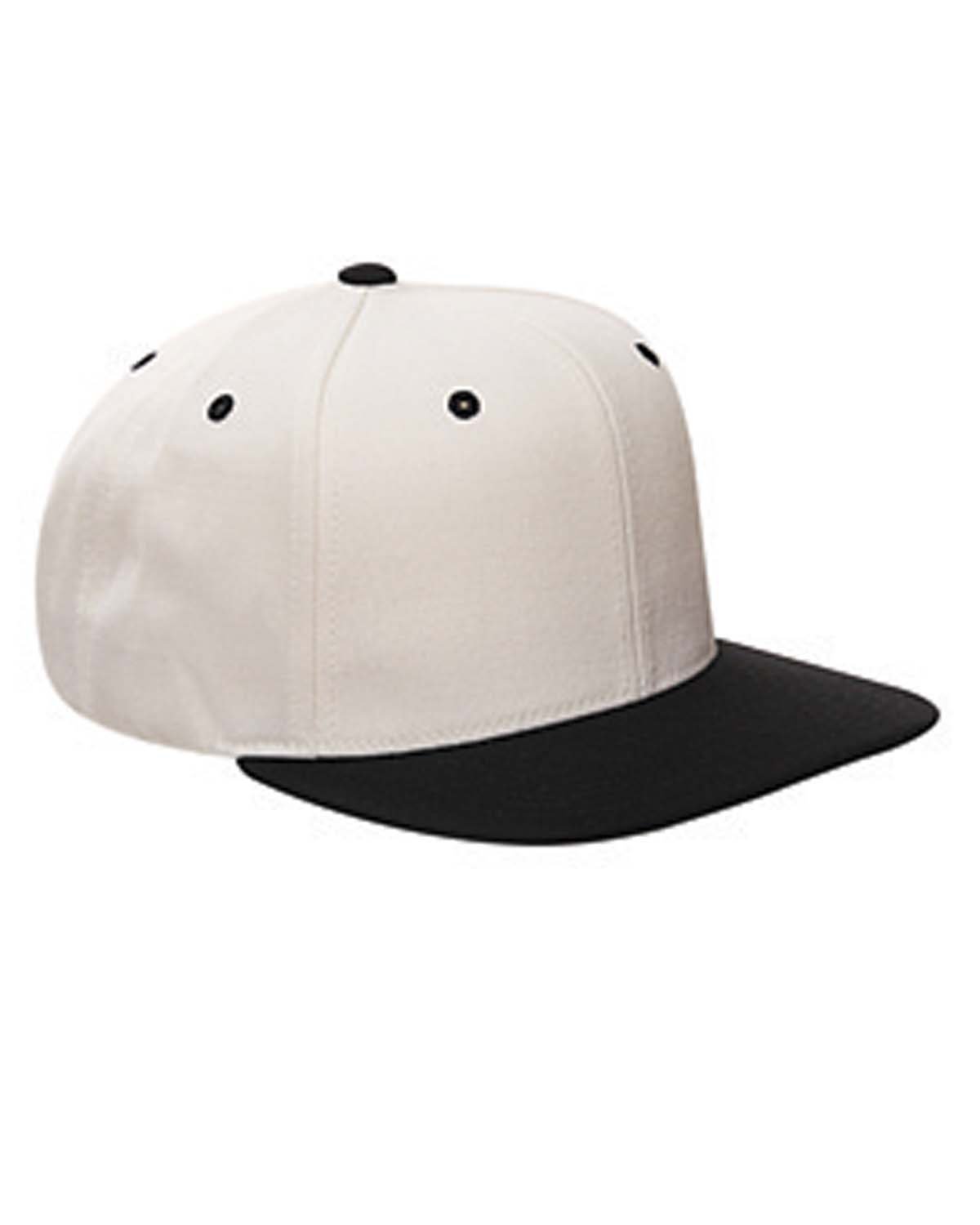 Yupoong Adult 6-Panel Structured Flat Visor Classic Snapback