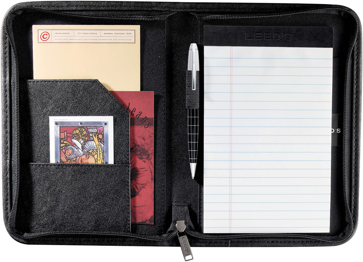 DuraHyde Jr. Zippered Padfolio w/ FSC Mix Paper