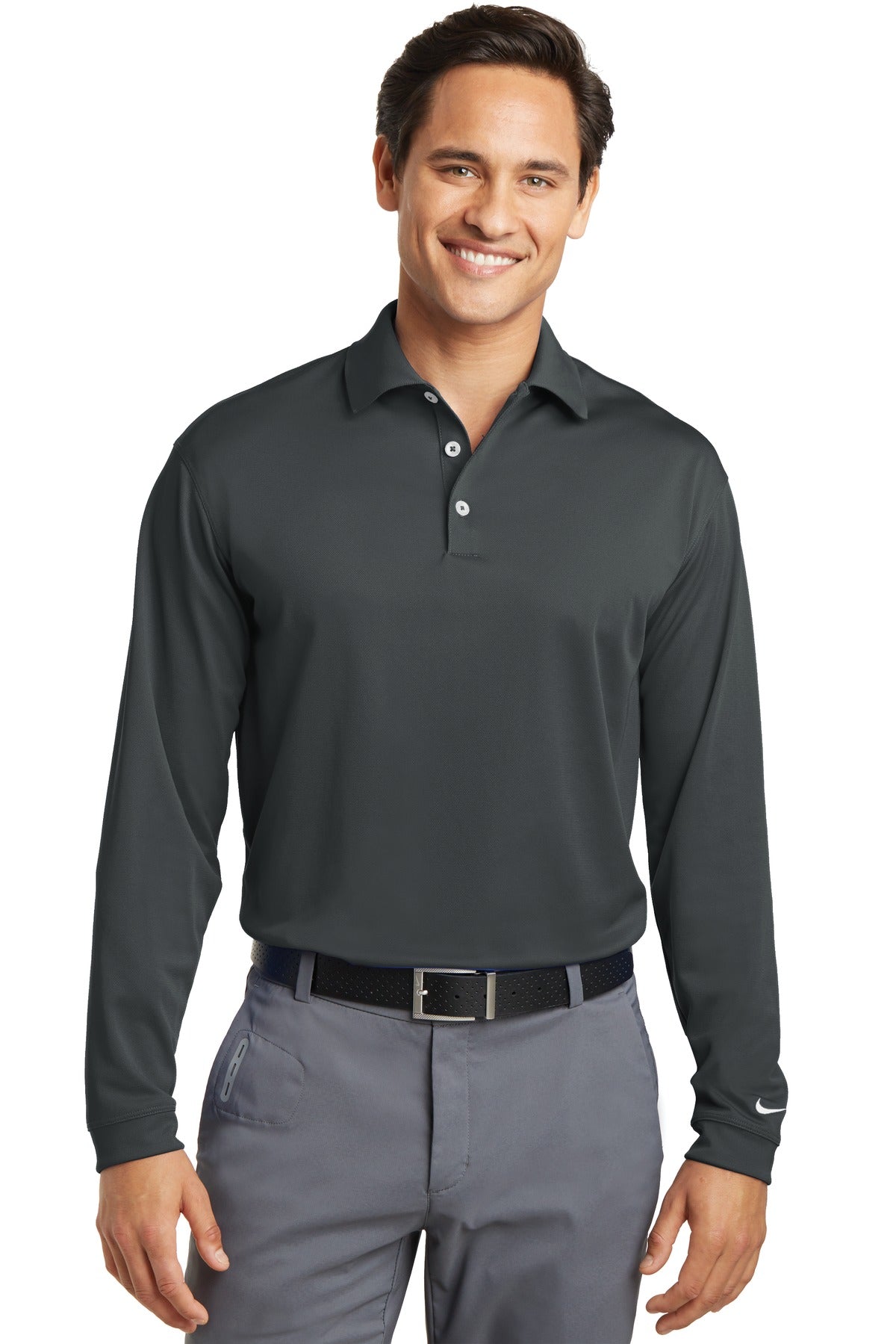Nike Golf Long Sleeve Dri-FIT Stretch Tech Polo Shirt