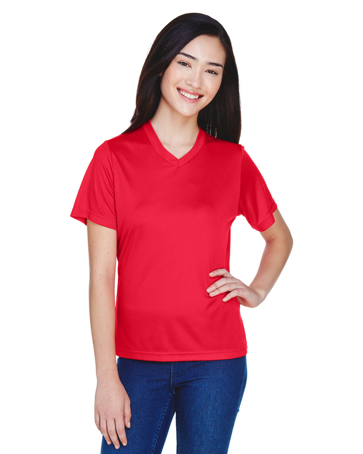 000195 Team 365 Ladies' Zone Performance T-Shirt