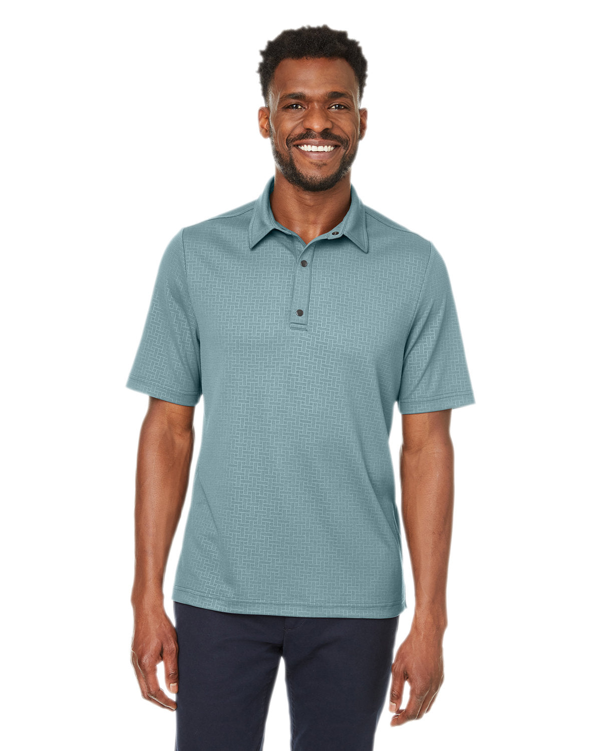 NORTH END Men's Replay Recycled Polo