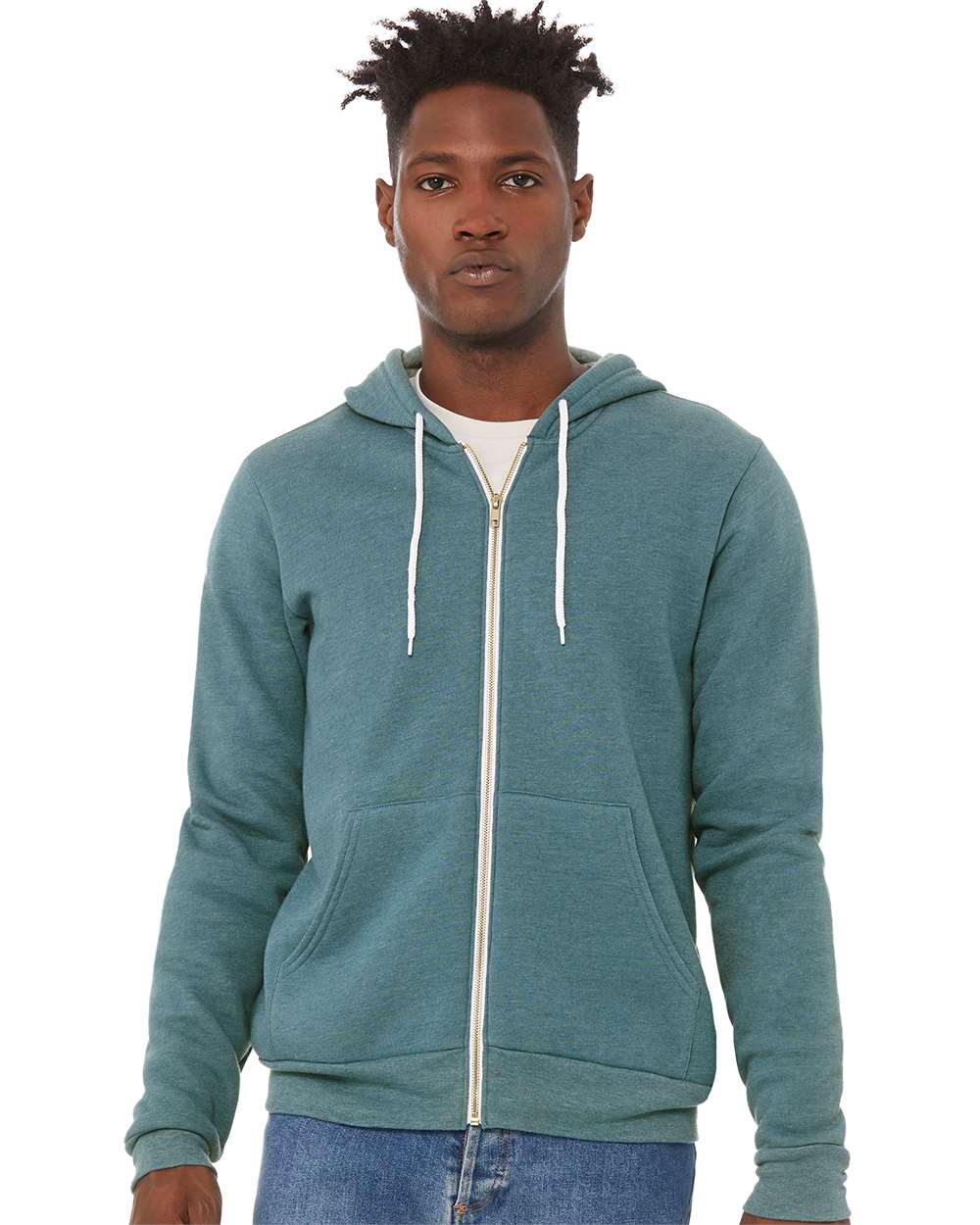 000035 Bella+Canvas® Unisex Sponge Fleece Full-Zip Hoodie