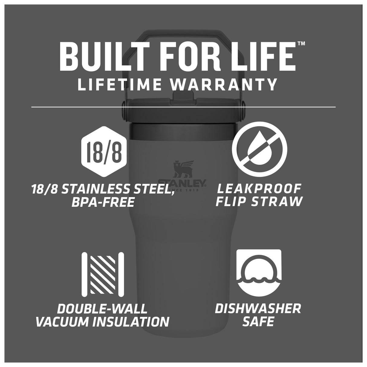 Stanley IceFlow Flip Straw Tumbler 20oz