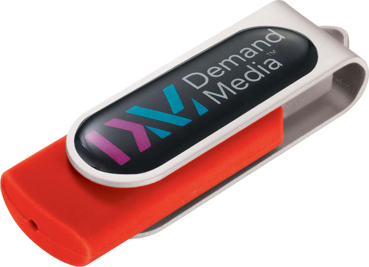 Domeable Rotate Flash Drive 2GB