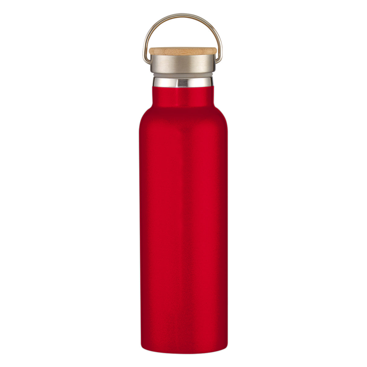 21 Oz. Full Laser Tipton Stainless Steel Bottle With Bamboo Lid