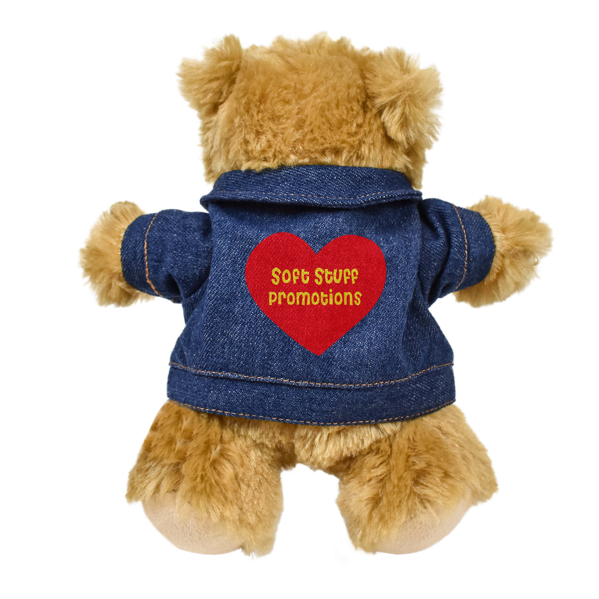 8.5" Standing Bailee Bear w/Jean Jacket