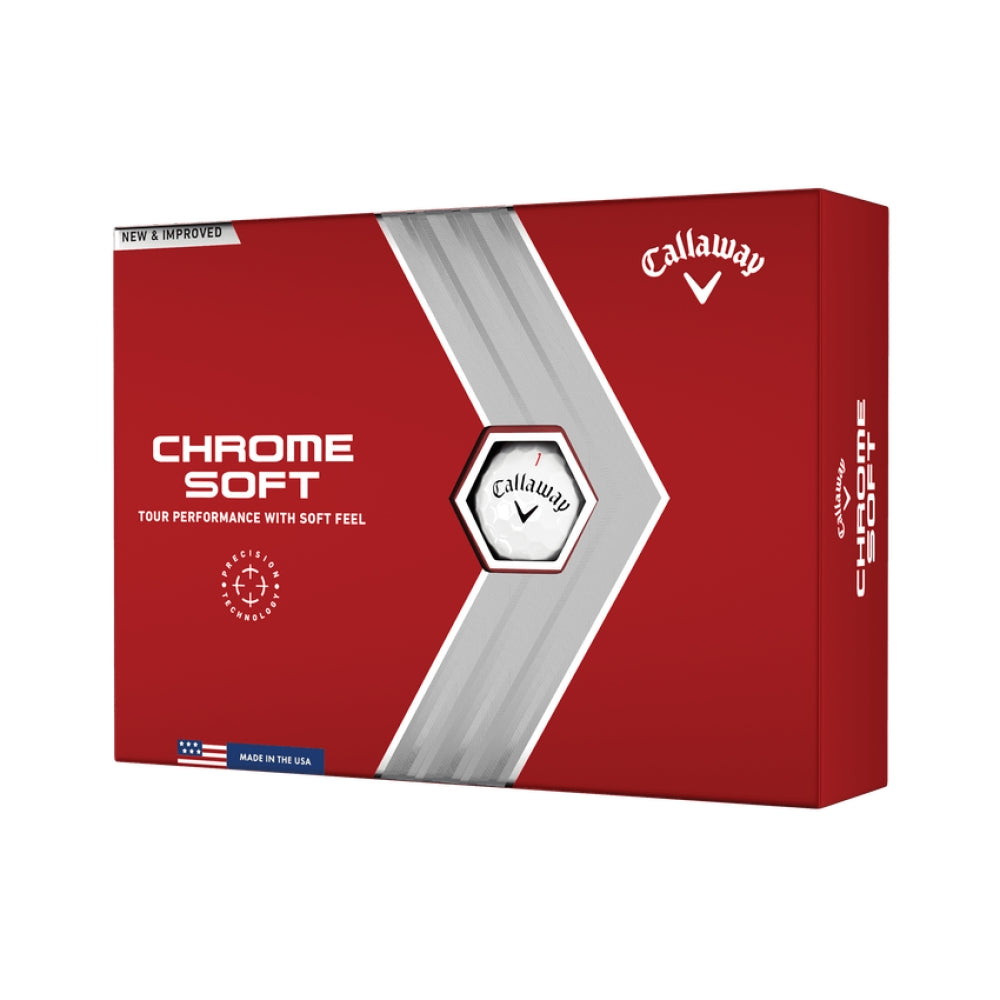 Callaway® Chrome Soft Logo 12 Pack Golf Balls