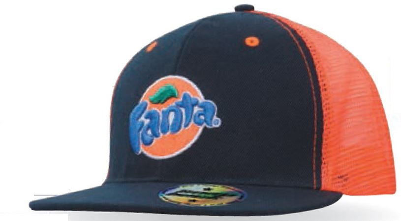 Premium American Twill Cap w/Mesh Back & Snap Back Pro Styling