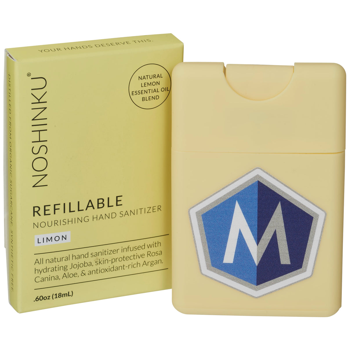 Noshinku Refillable Pocket Hand Sanitizer 0.6oz