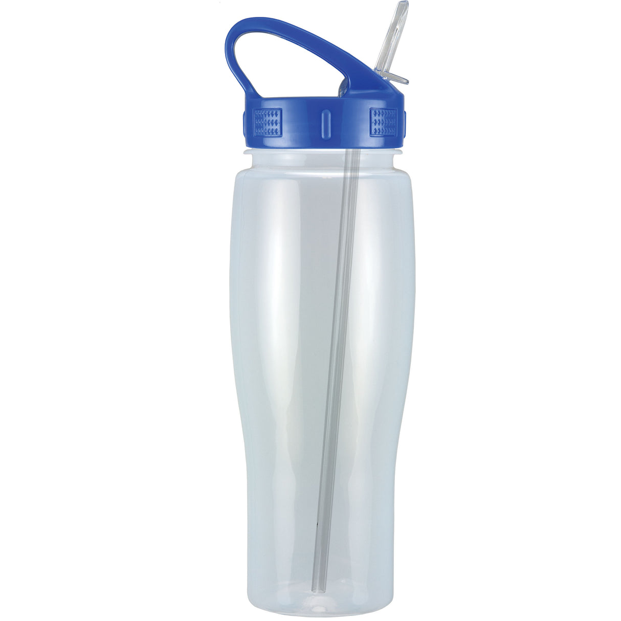 24 Oz. Contour Translucent Bottle w/ Sport Sip Lid and Straw
